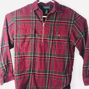 Ralph Lauren Pull Over Quarter Zip Men’s Small